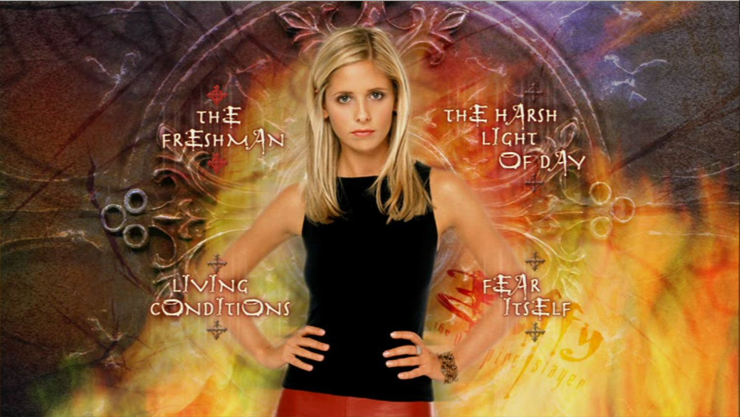 Before Buffy The Vampire Slayer DVD menu Screenshot
